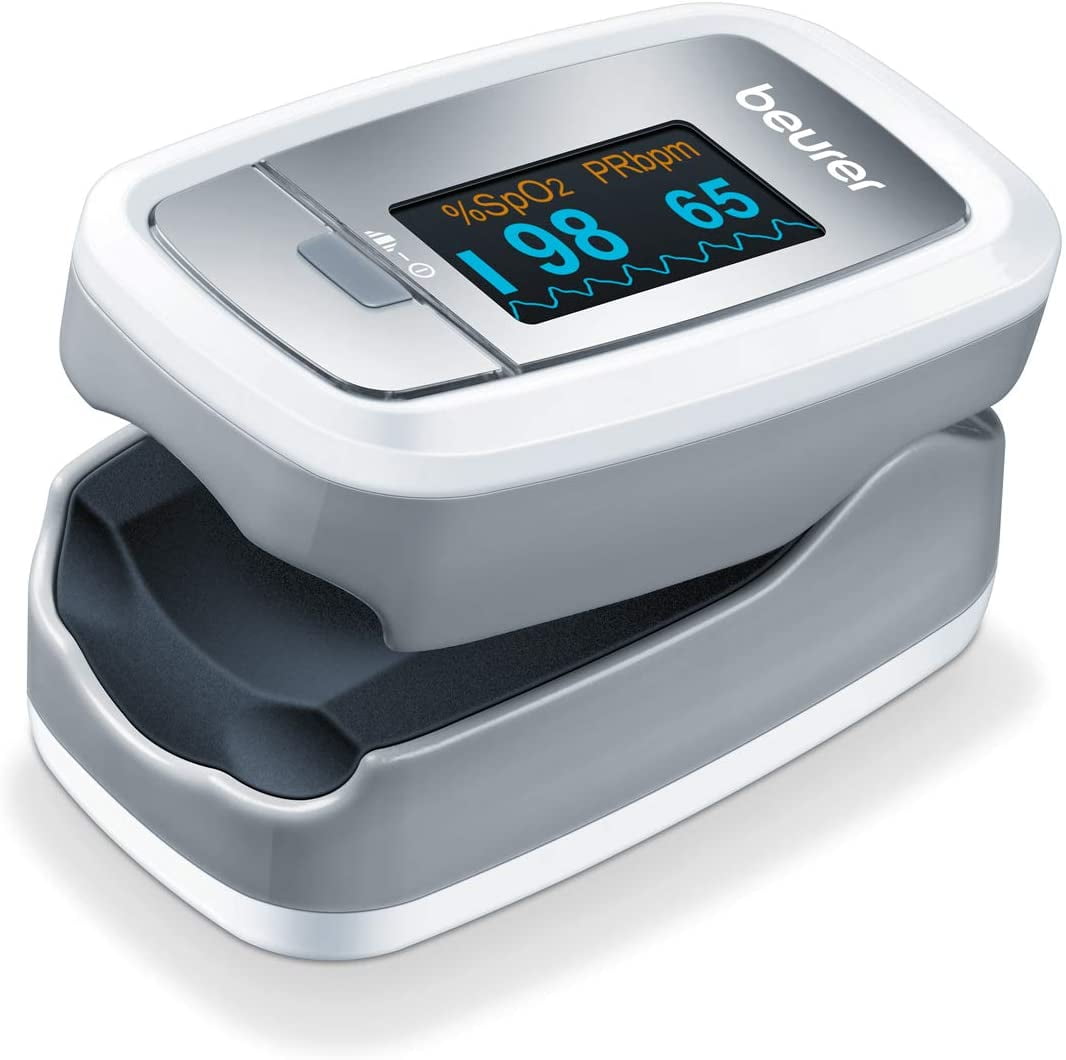 Beurer Digital Fingertip Pulse Oximeter, Blood Oxygen Saturation and ...