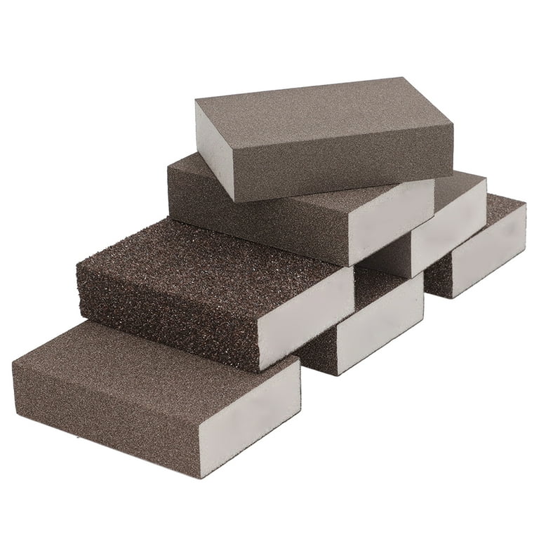 7Pcs Sanding Sponge 36 60 80 100 120 180 220 Grits Wet