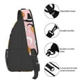 thumbnail image 5 of ZICANCN Crossbody Sling Bag for Men Women - Pumpkin Cat Pattern Casual Shoulder Backpacks for Travel Sport Climbing Runners Daypack, 5 of 9