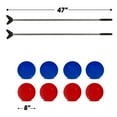 thumbnail image 2 of GoSports Driveway Shuffleboard Game Set with Cue Sticks, 8 Pucks, and Chalk, 2 of 8