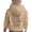 Khaki, variant on Chenglor Hoodies for Teen Girls Girls Sweatsuit Jesus Printed Hooded Sweatshirt Pullover