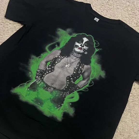 Reprint Rare Collection Peter Criss Catman AOP 3D Shirt Unisex Concert S-5XL TU651