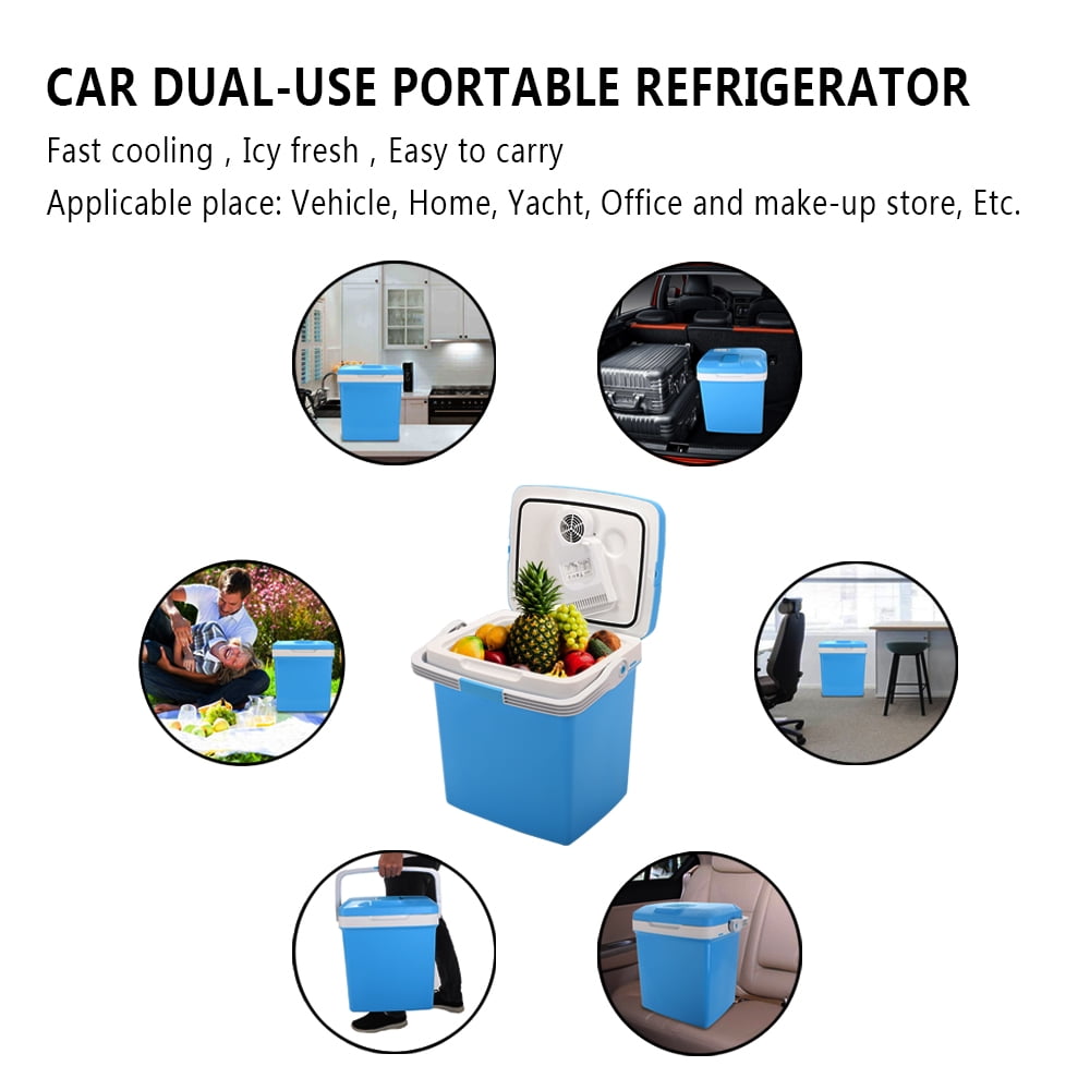 Kepooman Mini Fridge with Freezer, Blue Thermoelectric System, Single Door Kepooman Mini Fridge with Freezer, Blue Thermoelectric System, Single Door