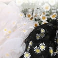 thumbnail image 4 of Tela de tul con flores - 5mx10cm, tela de tul tela decorativa, red de tul, Negro, 4 of 6