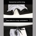 thumbnail image 4 of Betivan Men's Swim Trunks Quick-Dry Double Layer Low Waist Boxer Briefs Drawstring High Ventilation Summer Beachwear Daily Pool Swimming Surfing Water, 4 of 5