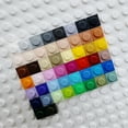 thumbnail image 2 of 100 piezas de ladrillos para bricolaje 3024 1x1 placa tecnología educativa construcción ensamblaje compatible bloques piezas juguetes para niños, 2 of 5