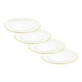 thumbnail image 2 of Leeber 31112 Rim Chargers Plate, Ray & Silver - Set of 4, 2 of 2