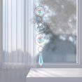 thumbnail image 1 of Crystal Wind Chimes Pentagram Prism Light Catcher Cortina Decoración para el hogar (estrella), 1 of 3