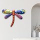 thumbnail image 4 of Decoración de pared de Cuarto de baño Macarena arte de hierro escultura al aire libre naranja Colgante, 4 of 8