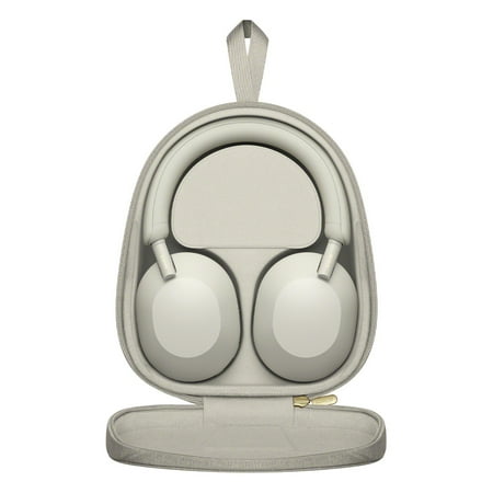 Sony - WH-1000XM5 Wireless Noise-Canceling Over-the-Ear Headphones - Silver
