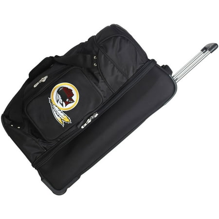 Denco NFL 27" Rolling Drop Bottom Duffel, Washington Redskins