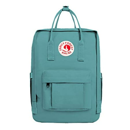 kalidi casual backpack for women15 inches laptop classic backpack camping rucksack travel outdoor daypack college school bag frost green
