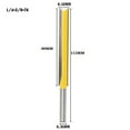 thumbnail image 1 of Router Bit 83 * 6.35mm High Quality Practical 1/4" Shank Useful 1/4\" Shank 1/4*3/8*76, 1 of 5