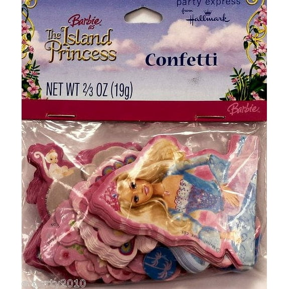 Barbie Island Princess Confetti, 1 Bag