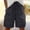 Black, variant on Bermuda Shorts for Women Knee Length Only Moment Bermuda Shorts for Women Knee Length Nylon,Spandex Casual Loose Elastic Waist Drawstring Beach Cover Up Shorts Black,XL