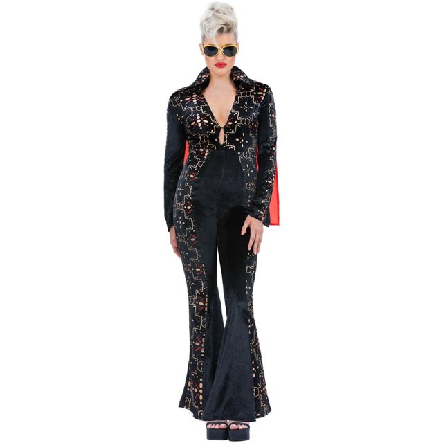 Elvis Presley Womens Rhinestone Costume Set