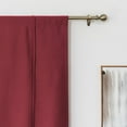 thumbnail image 6 of Yipa Red Blackout Roman Curtains for Kids Bedroom Thermal Insulated Curtains Rod Pocket Tie Up Shade Curtains 1-Panel for Small Windows Bathroom Kitchen (22 x 46 Inches Long), 6 of 7