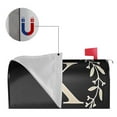thumbnail image 5 of PHELIKA Classic Monogram Letter K Magnetic Mailbox Covers Standard Size 21"H x 18"W, 5 of 8