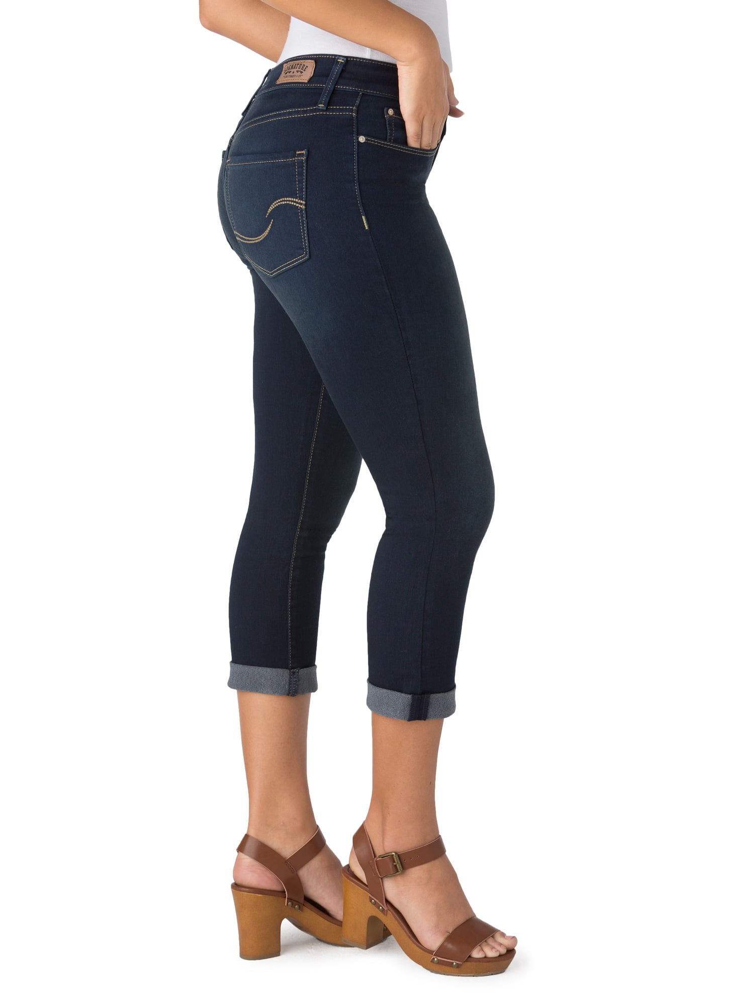 Levi's stretch capris hot sale