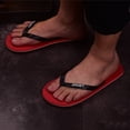 thumbnail image 2 of Slippers for Men Slip-on Flat Heel Non-Slip Flip-Flops Mens Comfortable Lightweight Indoor Bathroom Sandals Outdoor Beach Shoes, 2 of 10