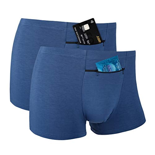 Boxer Homme Respirant Avec Poche De Soutien - Taille Basse, Confortable En Viscose