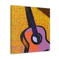 thumbnail image 2 of Acoustic Guitar Pop Art - Canvas, 2 of 10