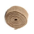 thumbnail image 2 of 10M Natural Hessian Jute Burlap Fabric Gift Wrapping Ribbon Table Runner (5CM ), 2 of 5