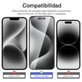 thumbnail image 2 of Protector de pantalla NEW'C para iPhone 15 Pro Max de 6,7" con privacidad, pack de 3, 2 of 7