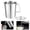 Silver, variant on 2 Liter Stainless Steel Measuring Pitcher With Lid For Milk Frothing Coffee Latte Art And Kitchen Use