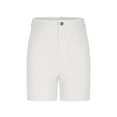 thumbnail image 4 of Kaemgyyd Chino Shorts for Women Button High Waist Summer Casual Shorts Trendy Comfy Cargo Shorts Streetwear with Pockets, 4 of 7
