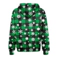 thumbnail image 5 of WXLWZYWL Oversized Hoodie for Women Zip Up Christmas Bell Y2K Fleece Long Sleeve Jacket Coat Xmas Sweatshrits, 5 of 5