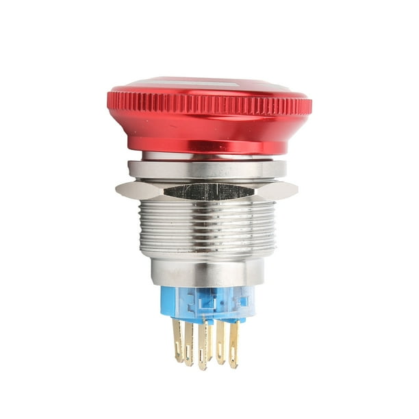 Interruptor De Botón De Emergencia, Mano De Obra Exquisita, Interruptor De Cabeza De Hongo De Rendimiento Superior Para La Industria