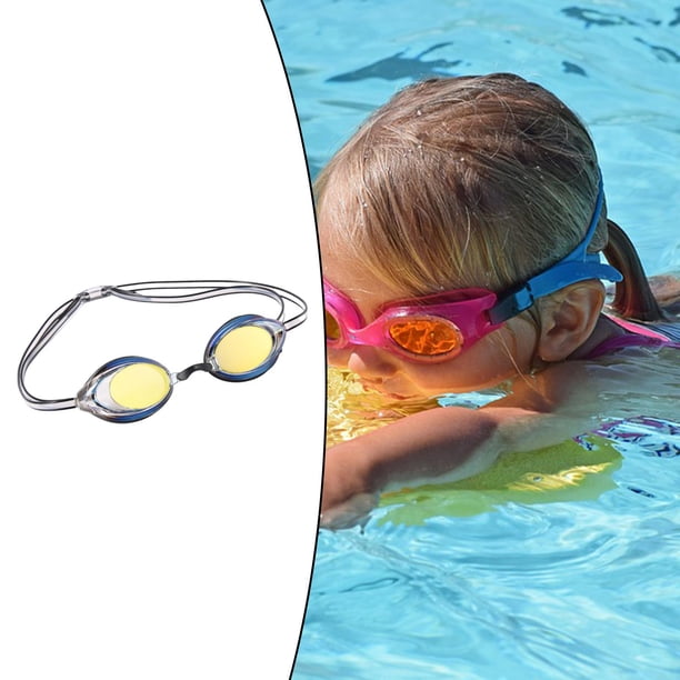 Gafas de natación, protección antivaho, gafas de natación, correa , gafas cómodas para hombres y mujeres, accesorios unisex para adultos DYNWAVEMX Gafas de natación