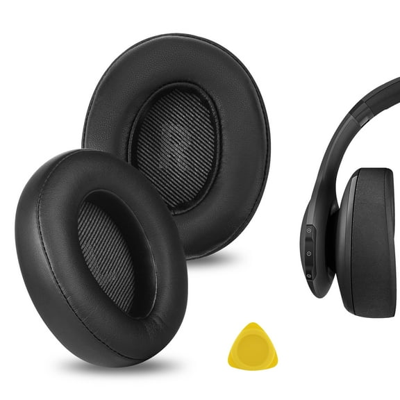 Geekria QuickFit Replacement Ear Pads for JBL Everest Elite 700, V700NXT Headphones Ear Cushions, Repair Parts (Black)