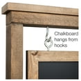 thumbnail image 3 of Excello Global Products Rustic Handcrafted Chalkboard Sign: Uniquely Designed Wooden Sidewalk Sign - Brown - EGP-HD-0090-OS, 3 of 5