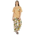 thumbnail image 5 of Inkmeso Printed Nightwear 2 Pc Pajama Set For Women's Short Sleeves Soft Sleepwear, 5 of 7
