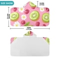 thumbnail image 4 of Yayeee Kids Hooded Towels Toddler Soft Absorbent Beach Bathing Wrap 50" x 23.5", Floral Raspberries, 4 of 5