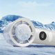 thumbnail image 5 of USB Rechargeable Handheld Fan With Ice Compress Elbow Digital Display High Speed Mini Fan For Outdoor Office Use, 5 of 7