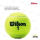 thumbnail image 4 of Pelotas Tenis Wilson 2 Botes 6 Pcs Championship Presurizadas Wilson COMBO-WILSON-03, 4 of 4