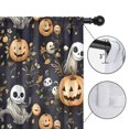 thumbnail image 4 of Blackout Kids Curtains,Nightmare Before Christmas Halloween Pattern Childrens Insulated Curtains Set Of 2,Bedroom Essentials,Toddler Room Decor 42"x84", 4 of 5