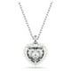 thumbnail image 4 of Collar con colgante Idyllia de Swarovski en forma de corazón con cristales transparentes, 4 of 6