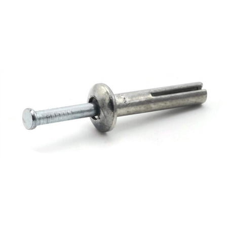 

Hammer Drive Pin Anchors In Zinc Plated Steel - 1/4 X 2 Qty-100