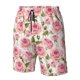 thumbnail image 4 of Fotbe Rose Flowers Trajes de Baño Estampados para Hombre, Shorts de Verano de Secado Rápido, Ropa de Playa, Bañadores-X-Large, 4 of 6