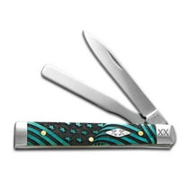 Case XX Knives Baby Doc U.S. Flag Blue Bone Stainless Pocket Knife