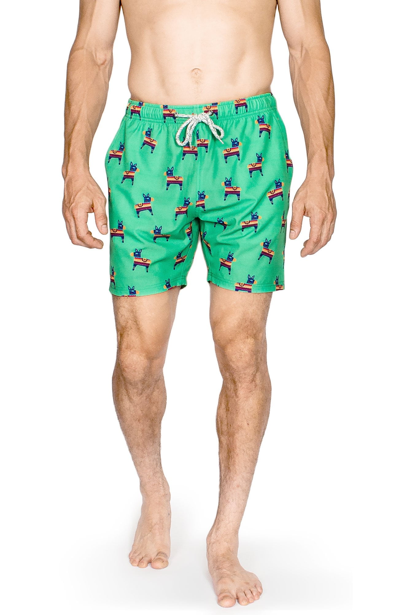 elastic waist board shorts