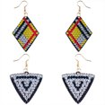 thumbnail image 1 of Cuadros Decorativos Kit de pendientes de pintura de diamante DIY 5D taladro de doble cara mosaico joyería regalo para niña JShteea Nuevos Originales, 1 of 9