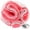 Hot Pink/Gray, variant on Men's Formal Two-Tone Seersucker Rose Flower Lapel Pin: Flower Pin Suit Accessories Pins for Suit or Tuxedo