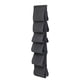 thumbnail image 2 of Estante colgante para zapatos perfecl organizador de zapatos de puerta gris 6 bolsillos, 2 of 8