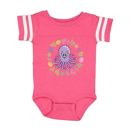 

Inktastic Octopus Cute Girls Outfit Gift Baby Girl Bodysuit