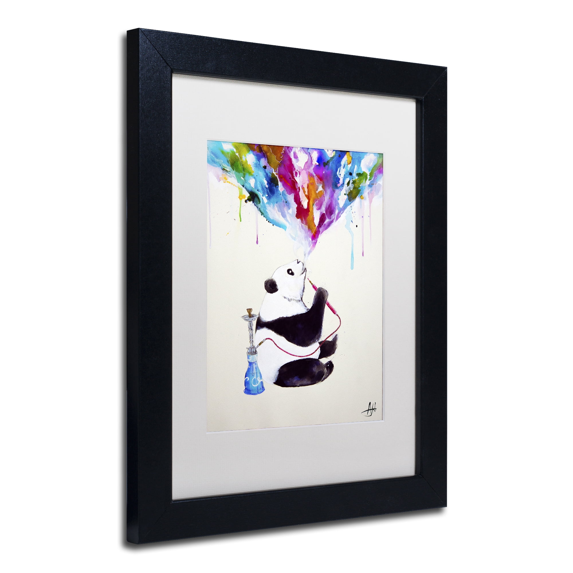 Trademark Fine Art 'Chai' Black Framed Art by Marc Allante